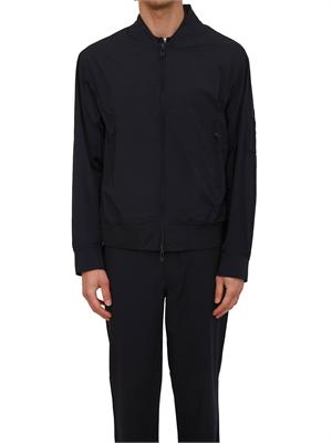 Giubbino Armani Exchange uomo in tessuto blu in UOMO