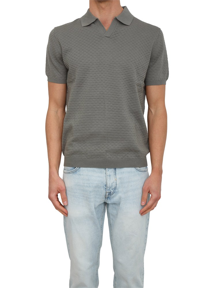 Polo Antony Morato in maglia di cotone verde