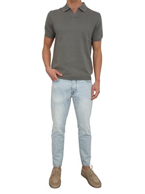Polo Antony Morato in maglia di cotone verde in UOMO