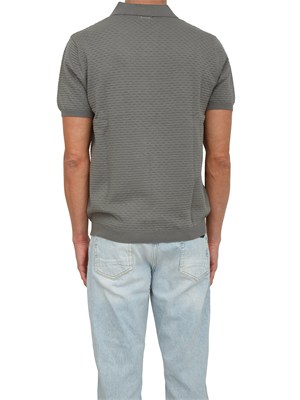 Polo Antony Morato in maglia di cotone verde in UOMO