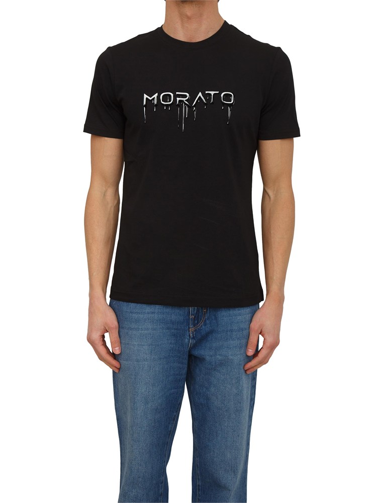 T-shirt Antony Morato in cotone nero con logo