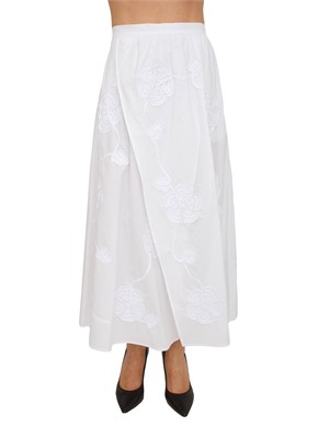 Gonna Liu Jo in popeline di puro cotone con disegno 3D in DONNA