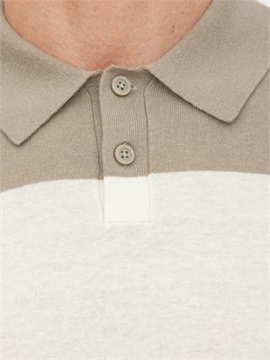 Polo in maglia Armani Exchange uomo panna in UOMO