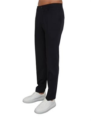 Pantaloni chino Liu Jo uomo in misto lana blu in UOMO