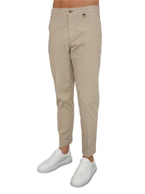 LIU JO Pantaloni chino Lu Jo uomo in cotone beige in UOMO