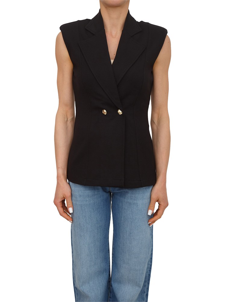 Gilet Liu Jo donna in punto milano nero