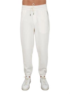 Pantaloni jogger uomo Armani Exchange bianco panna in UOMO