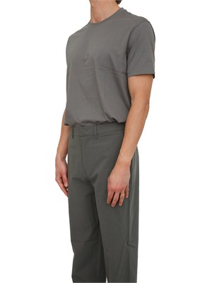 T-shirt uomo Armani Exchange in cotone verde in UOMO