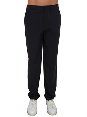 Pantaloni Armani Exchange uomo in viscosa e lana blu in UOMO