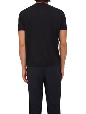 T-shirt Armani Exchange uomo in cotone blu in UOMO
