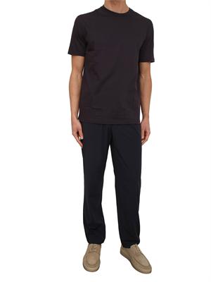 T-shirt Armani Exchange uomo in cotone blu in UOMO
