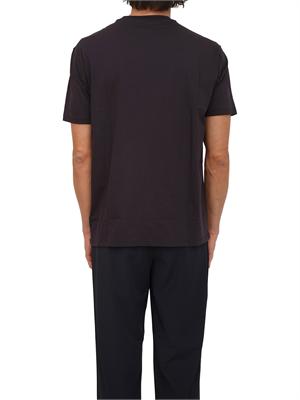 T-shirt Armani Exchange uomo in cotone blu in UOMO