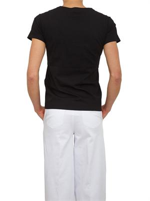 T-shirt nera Liu Jo donna in jersey di cotone in DONNA