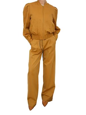 TWIN-SET Giubbino Twinset in gabardina senape in DONNA