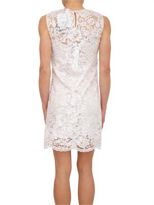 TWIN-SET Abito corto Twinset in pizzo rosa con paillettes in DONNA
