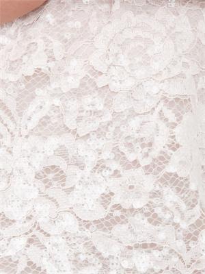 TWIN-SET Abito corto Twinset in pizzo rosa con paillettes in DONNA