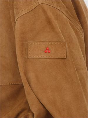 Giubbino Peuterey donna in pelle scamosciata cuoio in DONNA