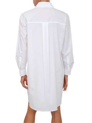 Vestito chemisier EMMGENZANA Emme Marella in cotone bianco in DONNA