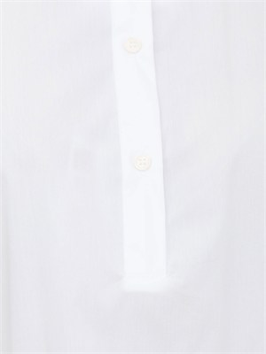 Vestito chemisier EMMGENZANA Emme Marella in cotone bianco in DONNA