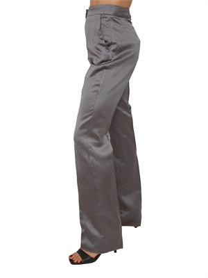 Pantalone EMMAEREO Emme Marella in raso grigio in DONNA