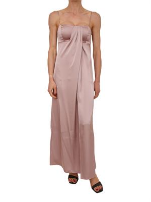 Abito Apice Emme Marella in raso tecnico rosa antico in DONNA