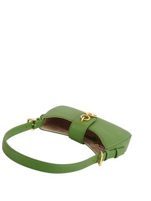 Borsa Elisabetta Franchi ecopelle verde in DONNA