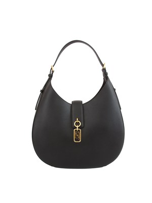 Borsa hobo  Elisabetta Franchi in ecopelle nera in DONNA
