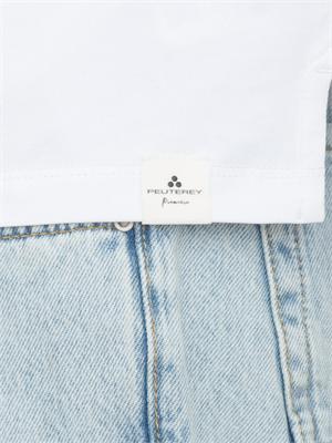 Polo Peuterey uomo in misto cotone bianco in UOMO