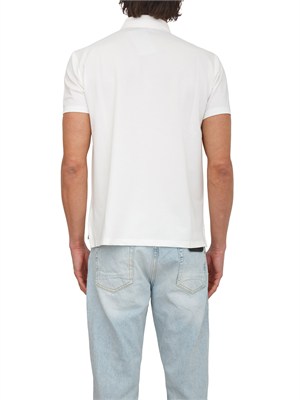 Polo Peuterey uomo in cotone bianco in UOMO