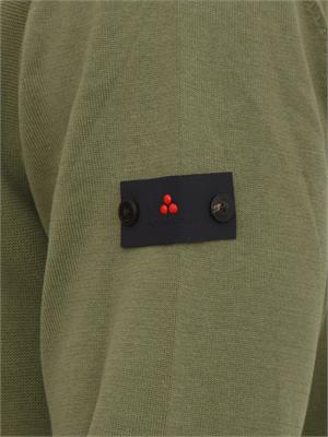 Maglia Peuterey uomo in cotone verde in UOMO