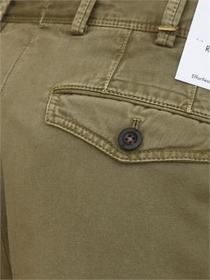 Pantaloni PT Torino chino in cotone verde in UOMO