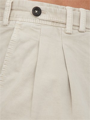 Pantaloni PT Torino chino in cotone beige in UOMO