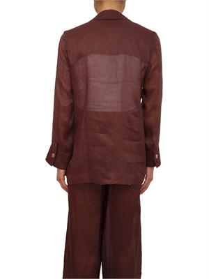 Giacca monopetto MLLClasse Marella in ramiÉ marrone in DONNA