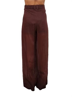 Pantalone MLLAereo di Marella in ramiÉ marrone in DONNA
