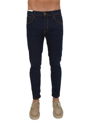 Jeans PT TORINO in denim stretch blu in UOMO