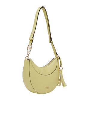 Borsa hobo media Liu Jo in ecopelle gialla in DONNA
