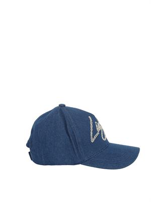 Cappello baseball Liu Jo donna in denim con logo in DONNA