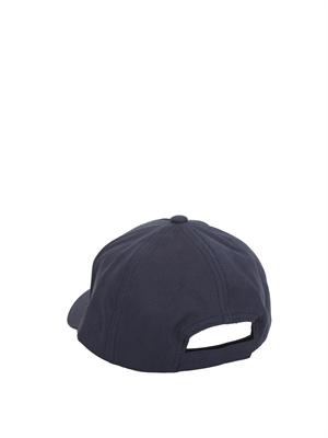 Cappello blu Liu Jo in canvas con logo in DONNA