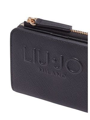 Portafoglio nero Liu Jo donna in ecopelle in DONNA