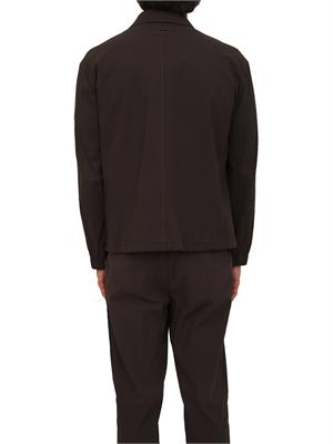 Giacca camicia Paolo Pecora in cotone marrone in UOMO