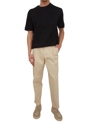 T-Shirt Paolo Pecora in cotone nero in UOMO