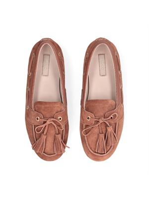 Mocassini Liu Jo donna in pelle suede cuoio in DONNA