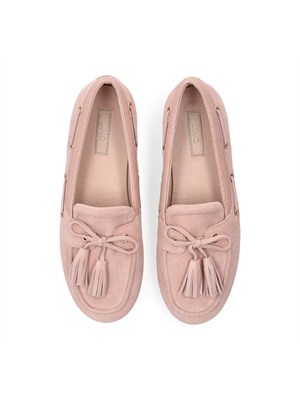 Mocassini Liu Jo donna in pelle suede rosa in DONNA