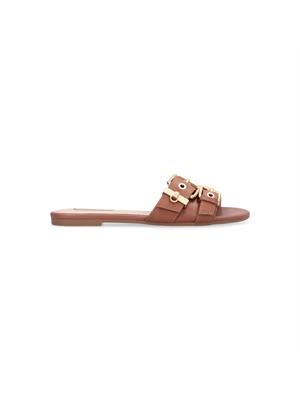Ciabatte Liu Jo donna in pelle cuoio con cinturini in DONNA