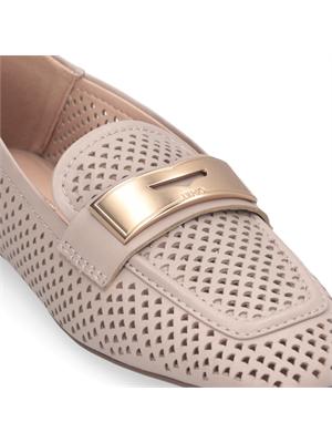 Mocassini Liu Jo donna in pelle traforata taupe in DONNA