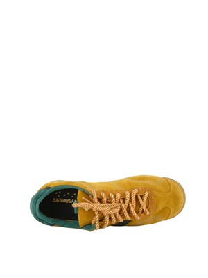 Sneaker Stardust Satorisan in pelle senape in UOMO