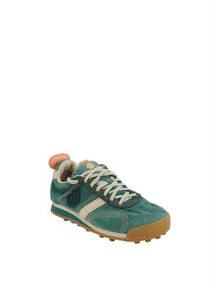 Sneaker Stardust Satorisan in pelle verde in DONNA