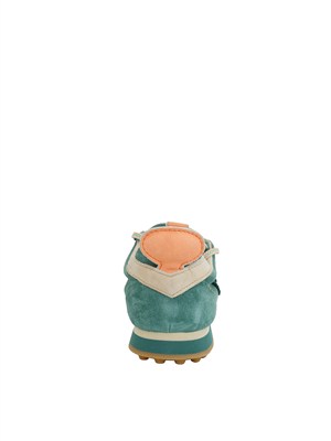 Sneaker Stardust Satorisan in pelle verde in DONNA
