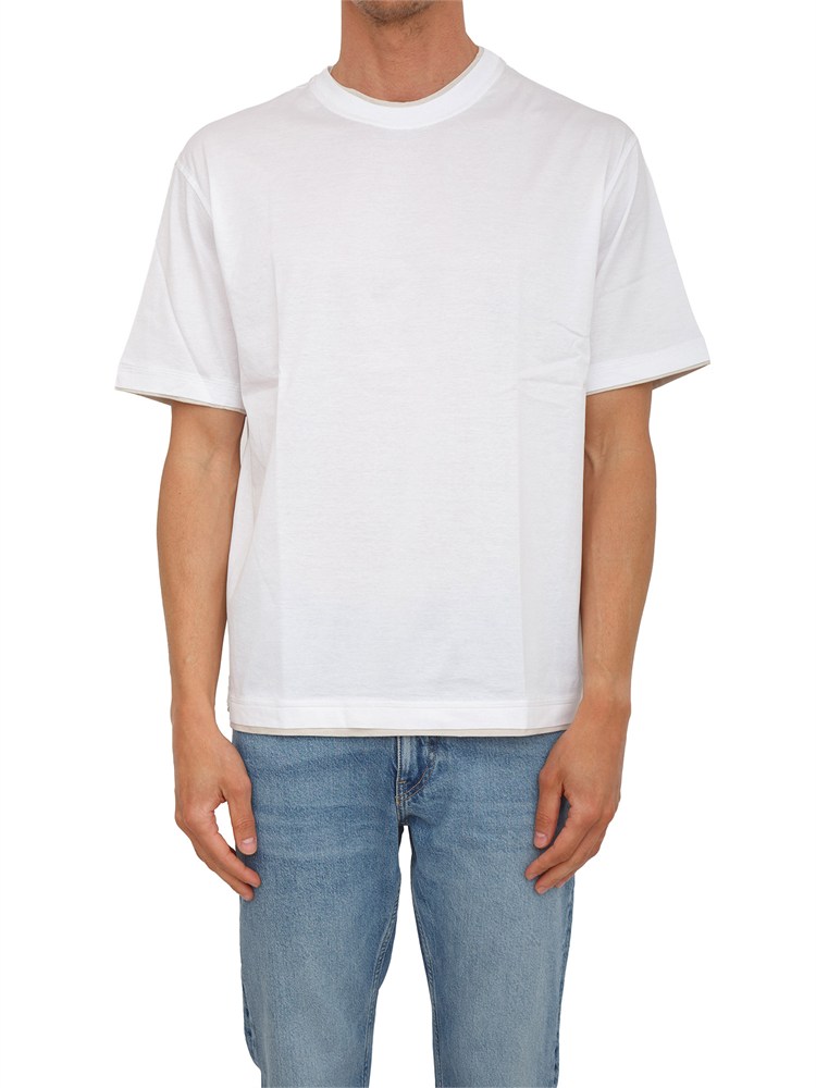 T-shirt Paolo Pecora in cotone bianco