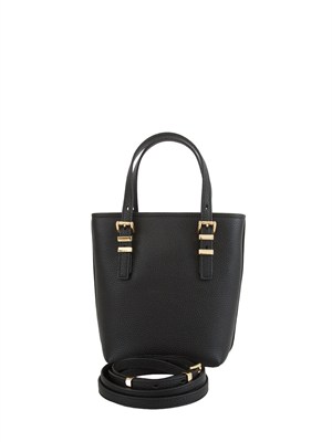 Borsa Michael Michael Kors in pelle martellata nera in DONNA